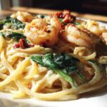 15-Minute Creamy Tuscan Shrimp Pasta