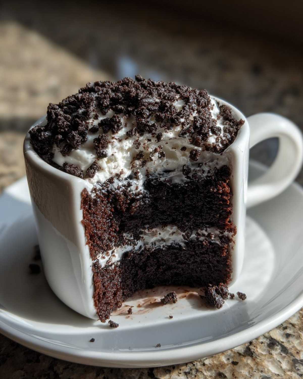 3-Ingredient Oreo Mug Cake - detail 3