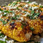 Air fryer Mexican street corn