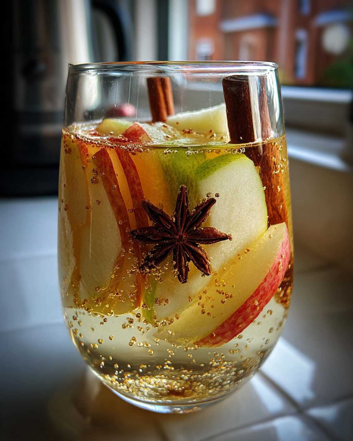Apple Cider Sangria (Autumn Cocktail) - detail 1