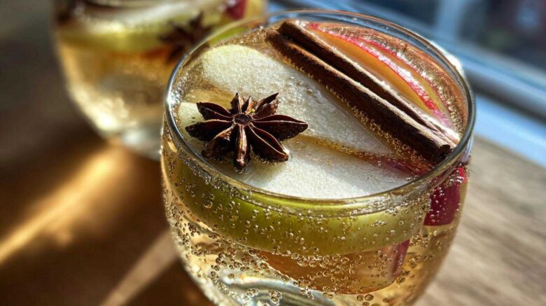 Apple Cider Sangria (Autumn Cocktail)