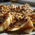 Apple Nachos with Caramel Drizzle