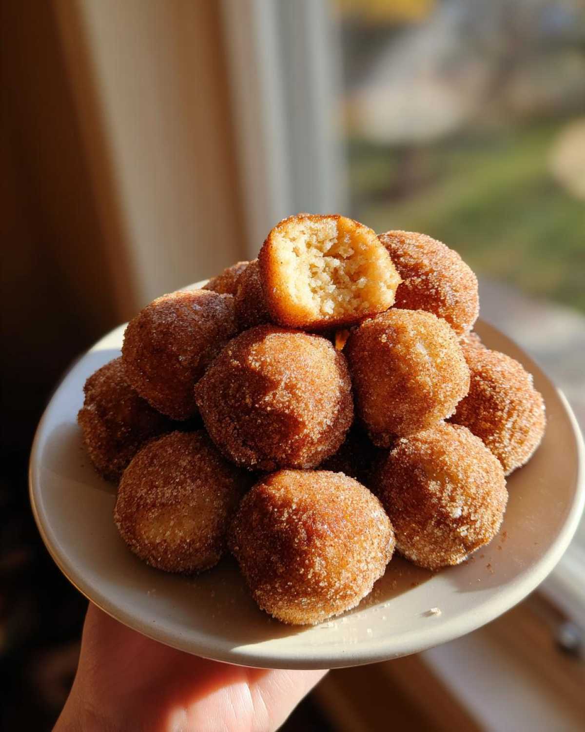 Baked Apple Cider Donut Holes (No Frying) - detail 2
