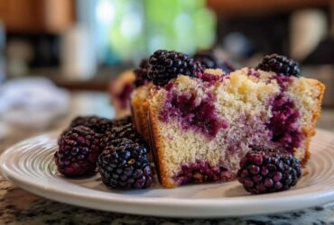 Blackberry Lavender Lemonade Cake