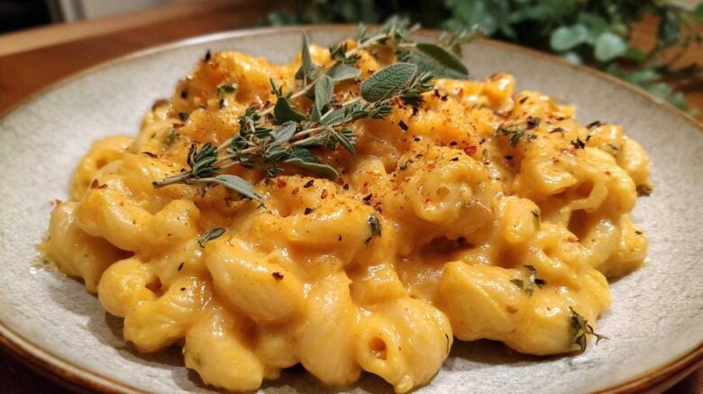 Butternut Squash Mac and Cheese