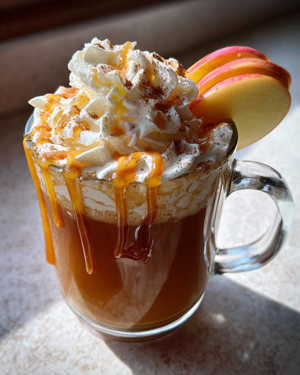 Caramel Apple Cider Mocktail - detail 1