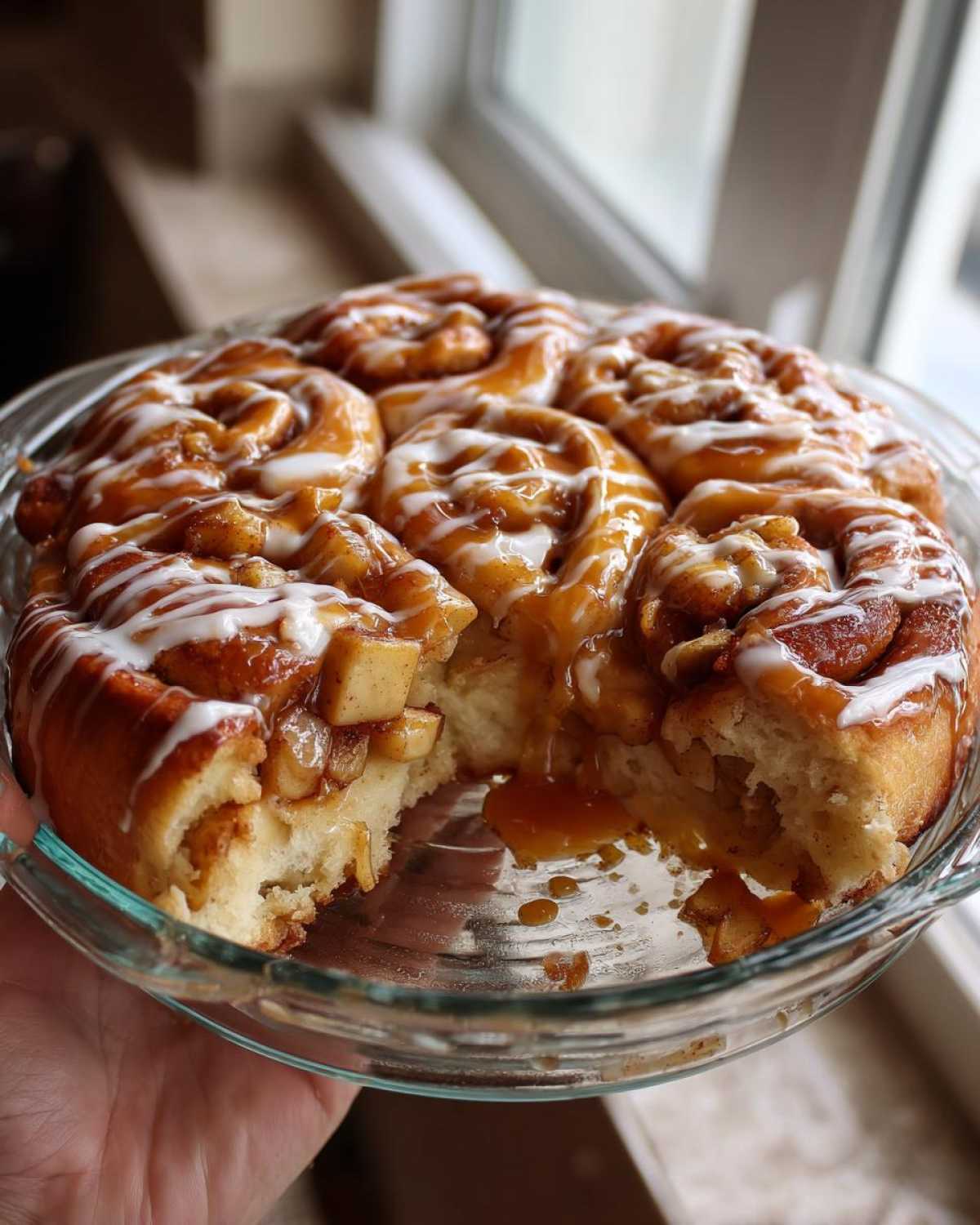 Caramel Apple Cinnamon Rolls - detail 1