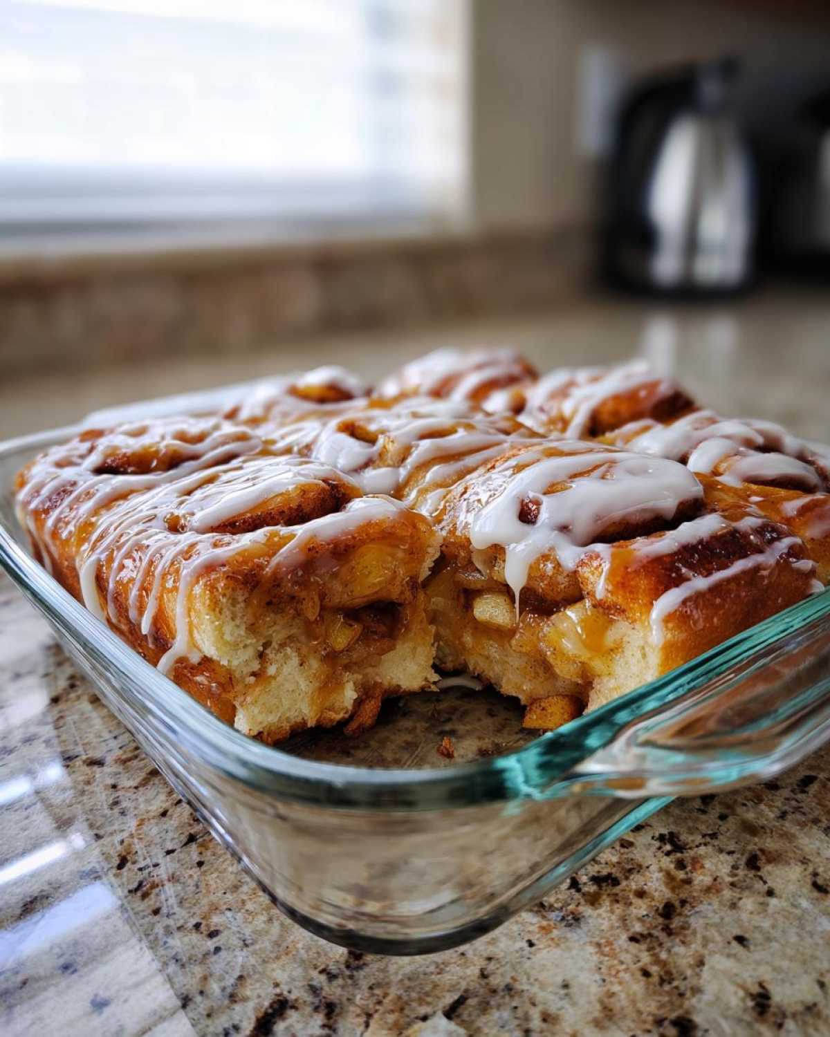 Caramel Apple Cinnamon Rolls - detail 3