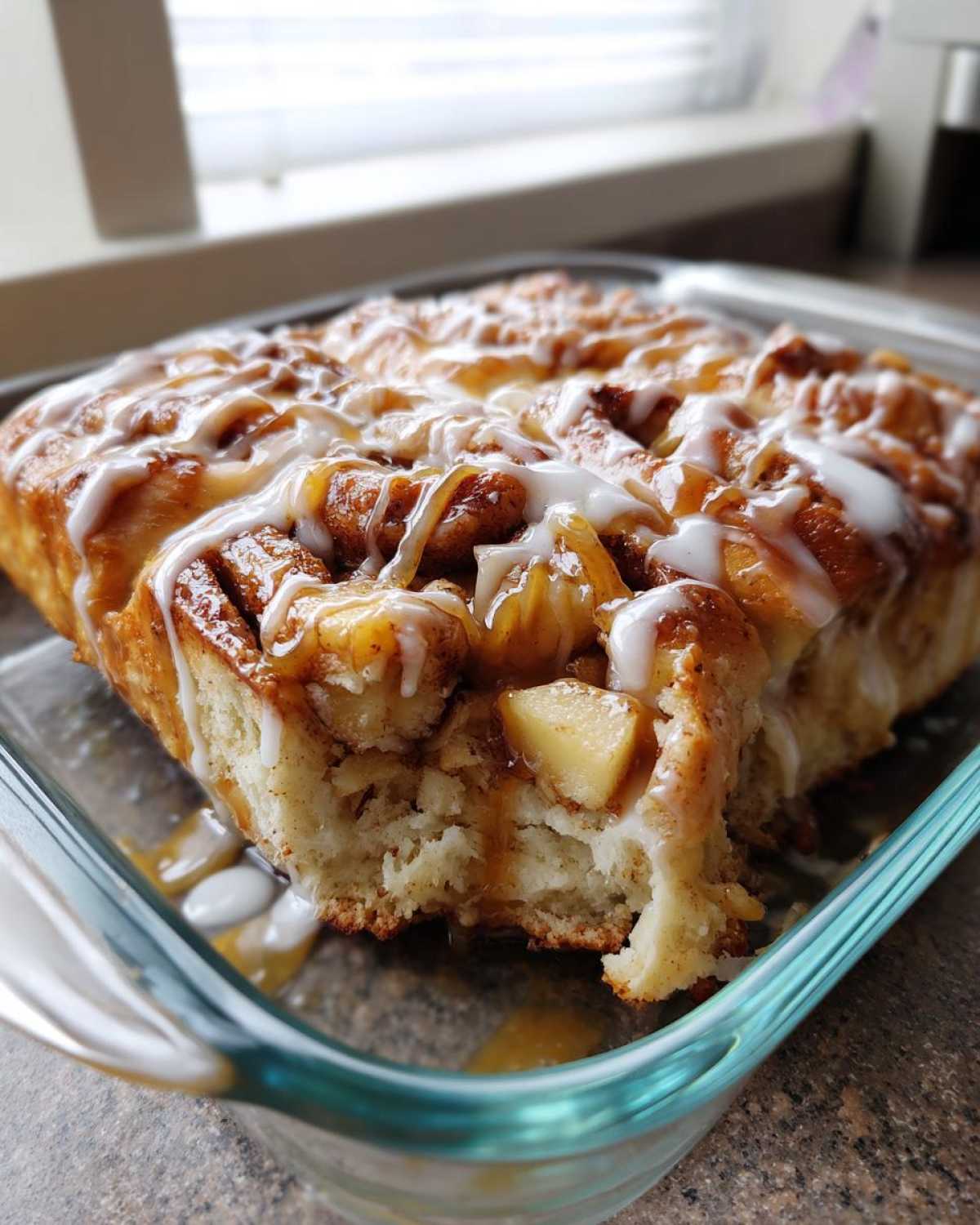 Caramel Apple Cinnamon Rolls - detail 4