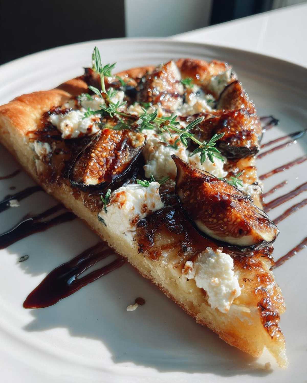 Caramelized Fig and Goat Cheese Flatbread - detail 3