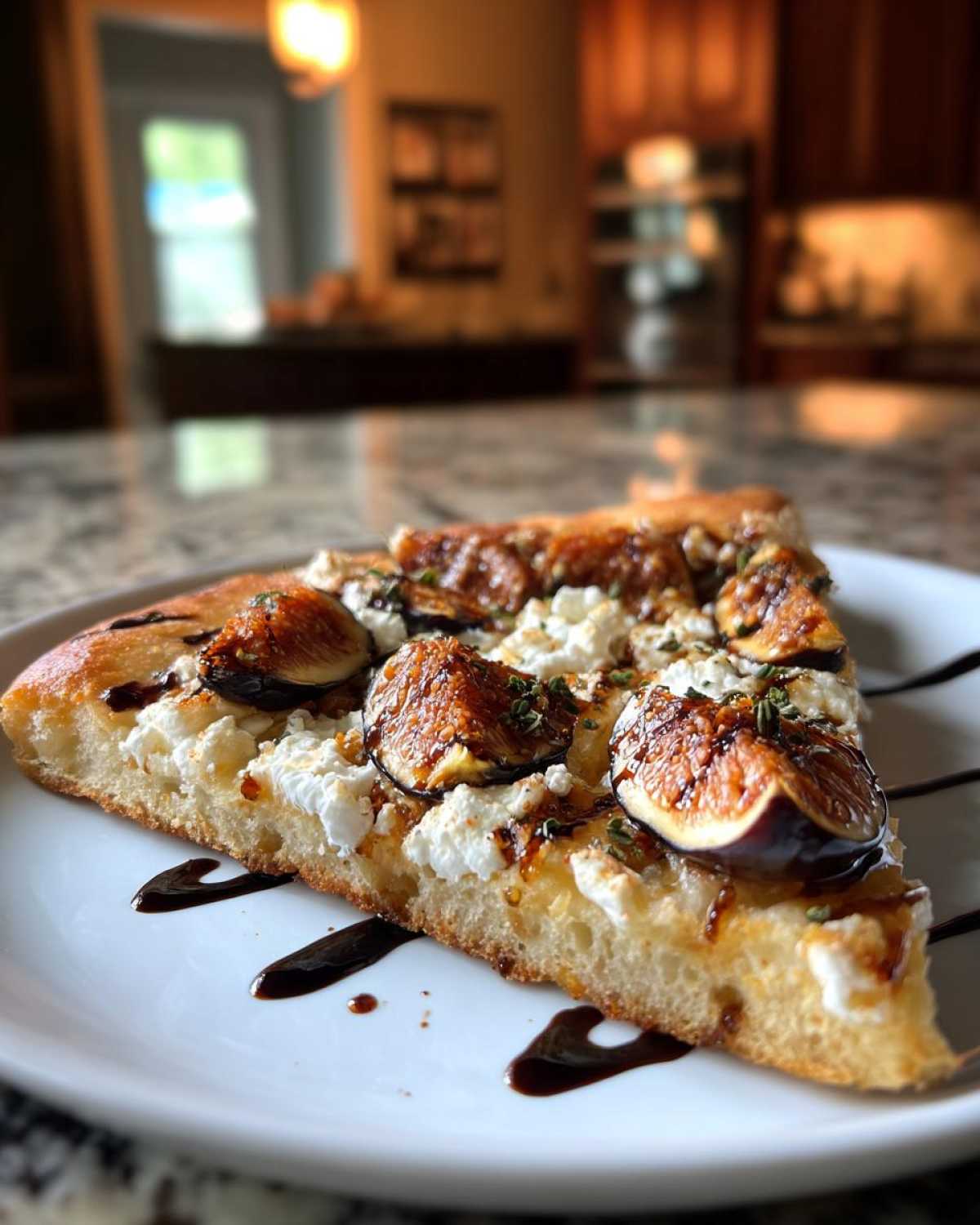 Caramelized Fig and Goat Cheese Flatbread - detail 4