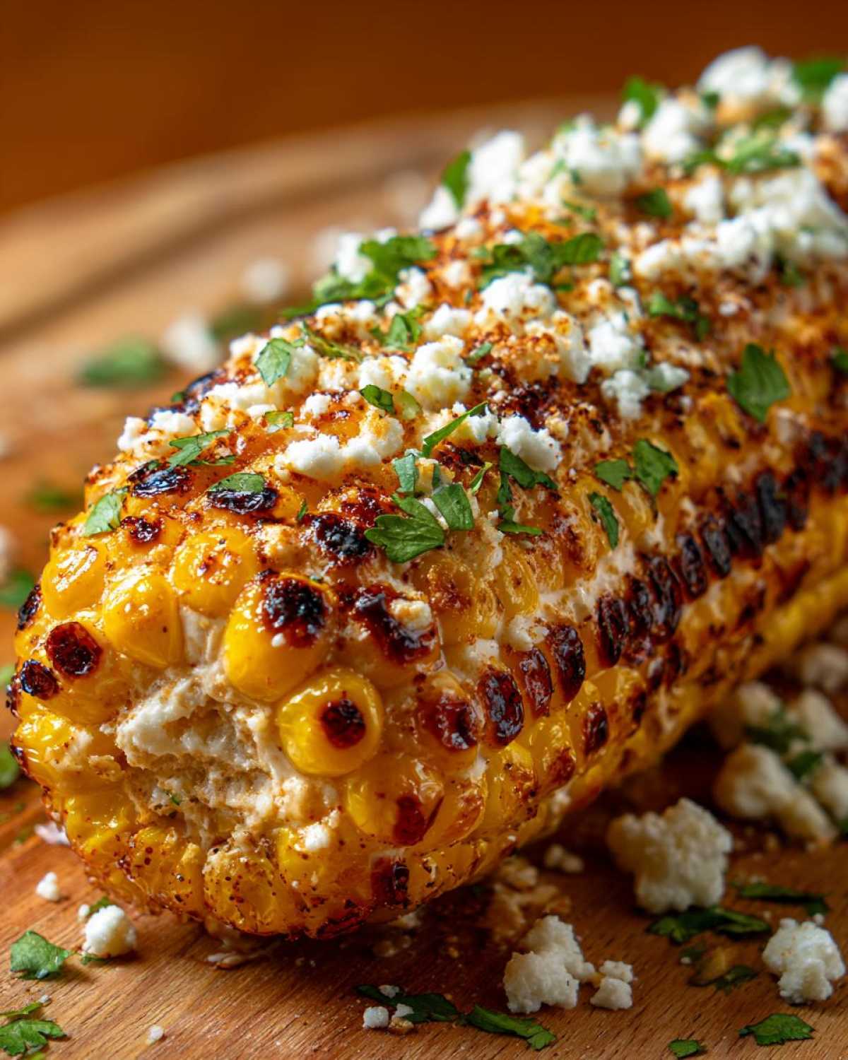 Cheesy street corn - detail 2
