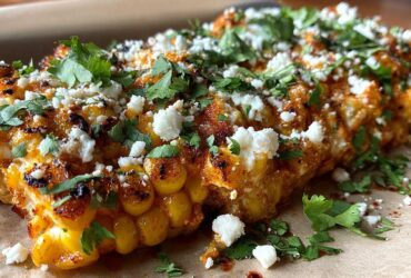 Cheesy street corn