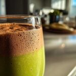 Chocolate Avocado Protein Shake