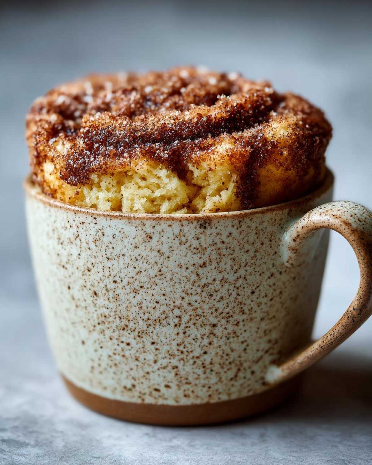 Cinnamon Roll Mug Cake (5-Minute Breakfast Treat) - detail 2