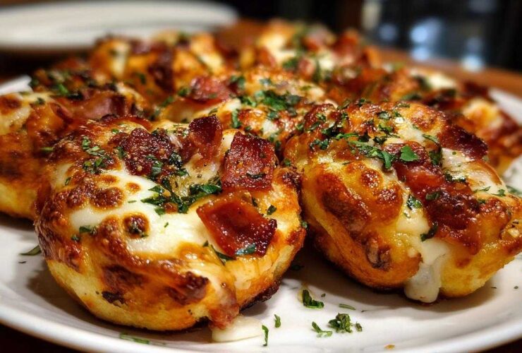 Cloud Bread Pizza Bites (Low-Carb Snack)