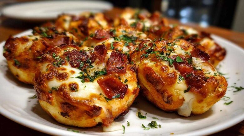 Cloud Bread Pizza Bites (Low-Carb Snack)