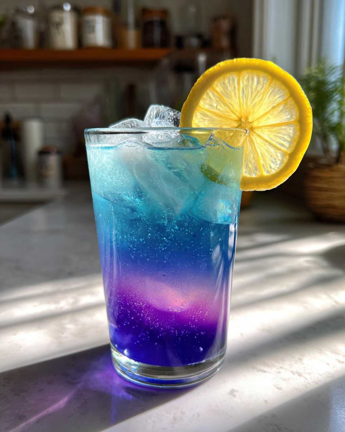 Color-Changing Butterfly Pea Lemonade - detail 3