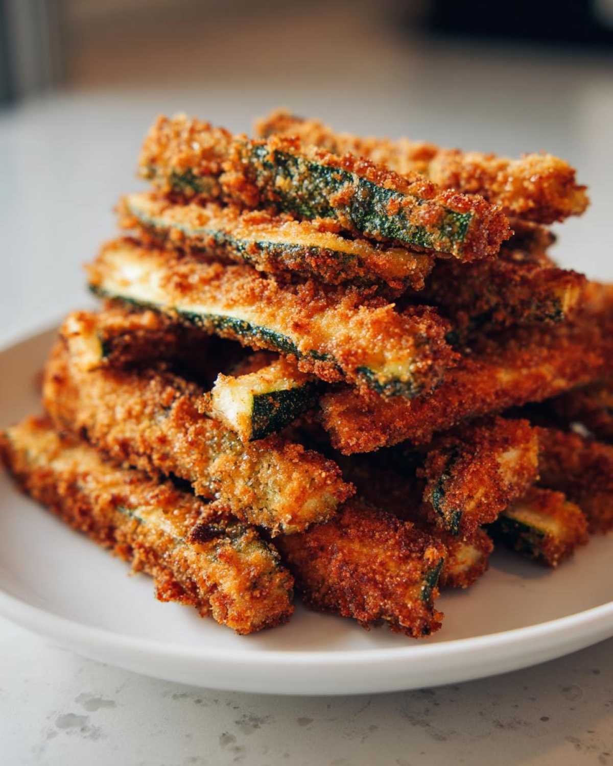 Crispy Air Fryer Zucchini Fries with Secret Breading - detail 1