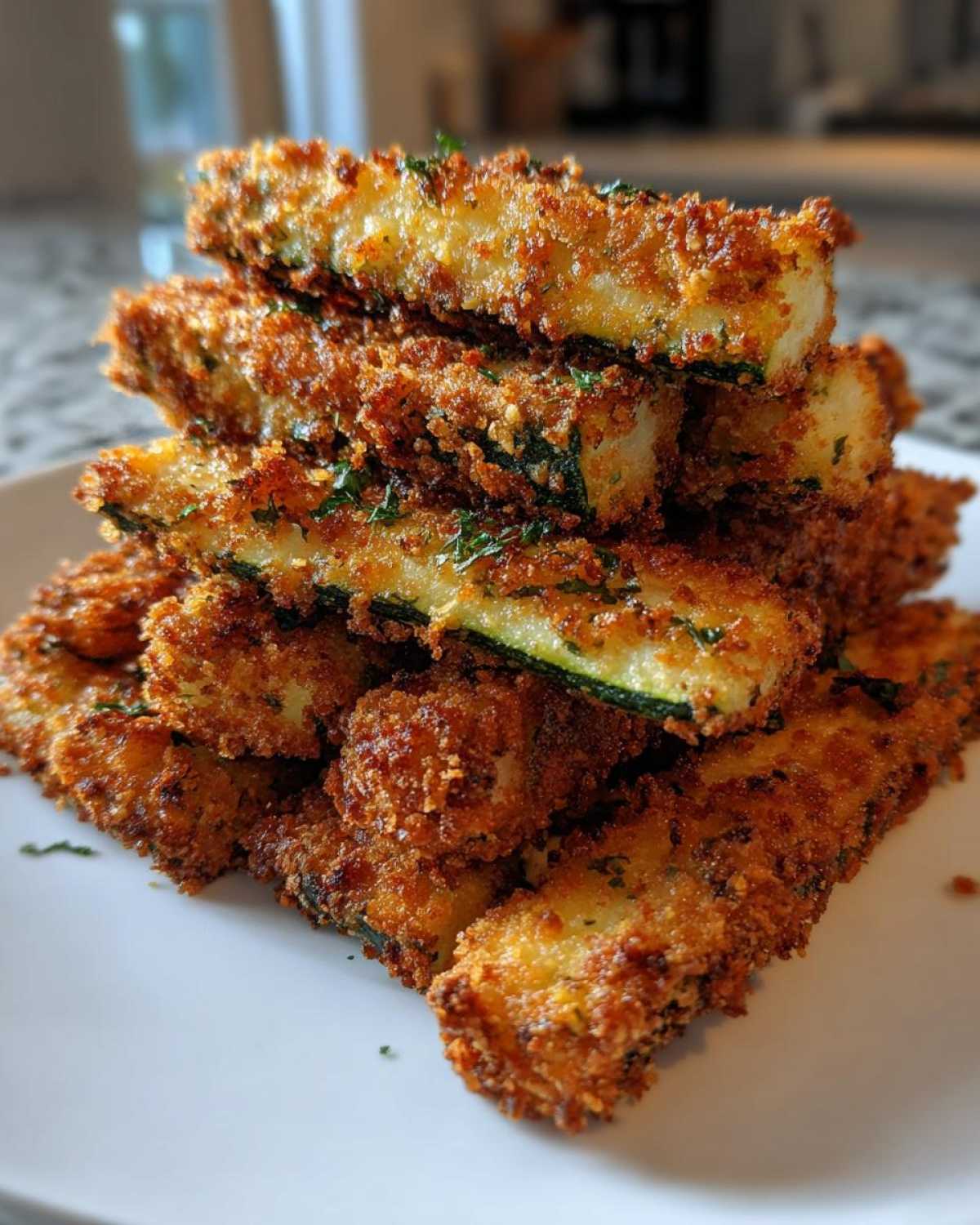 Crispy Air Fryer Zucchini Fries with Secret Breading - detail 2