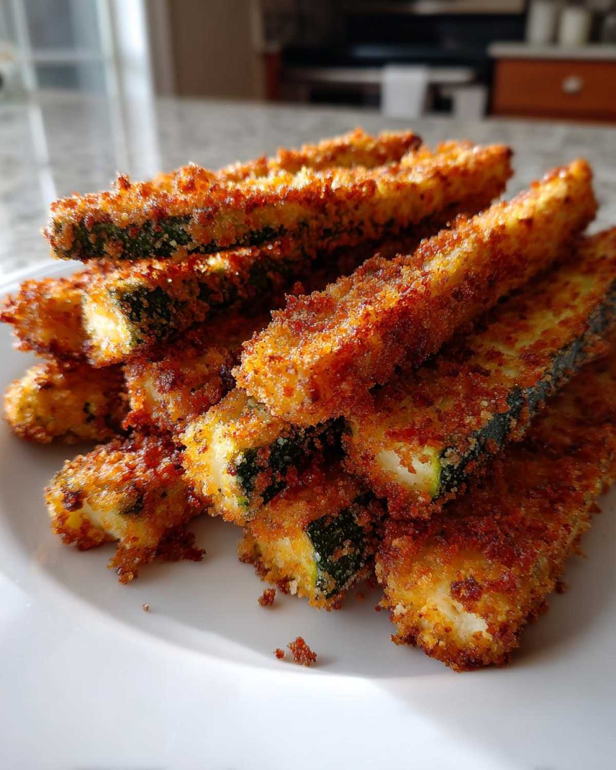 Crispy Air Fryer Zucchini Fries with Secret Breading - detail 3
