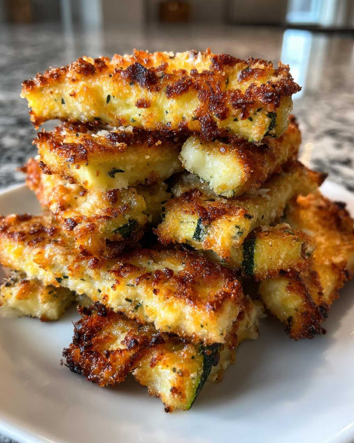 Crispy Air Fryer Zucchini Fries with Secret Breading - detail 4