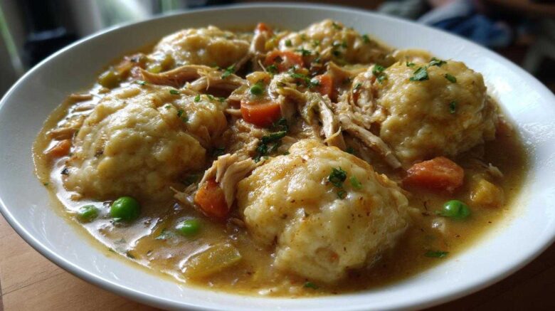 Crockpot Chicken and Dumplings