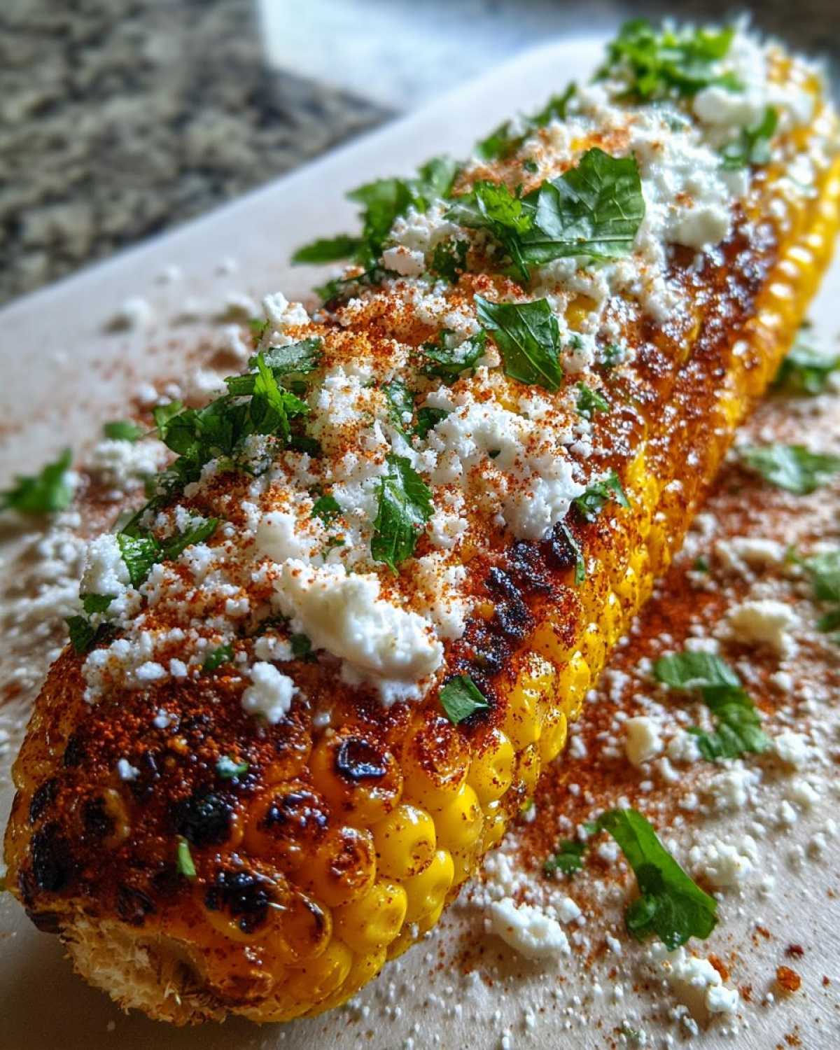 Elote toppings - detail 1