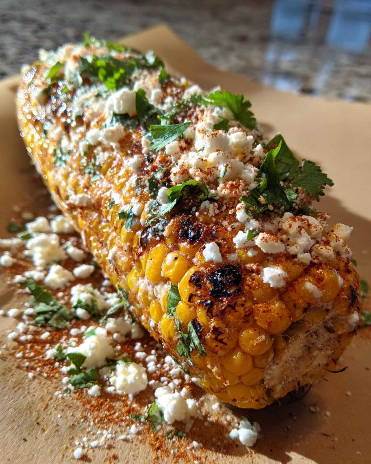 Elote toppings - detail 2