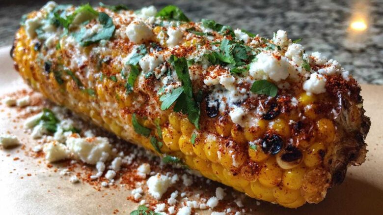 Elote toppings