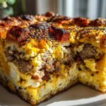 Everything Bagel Breakfast Casserole