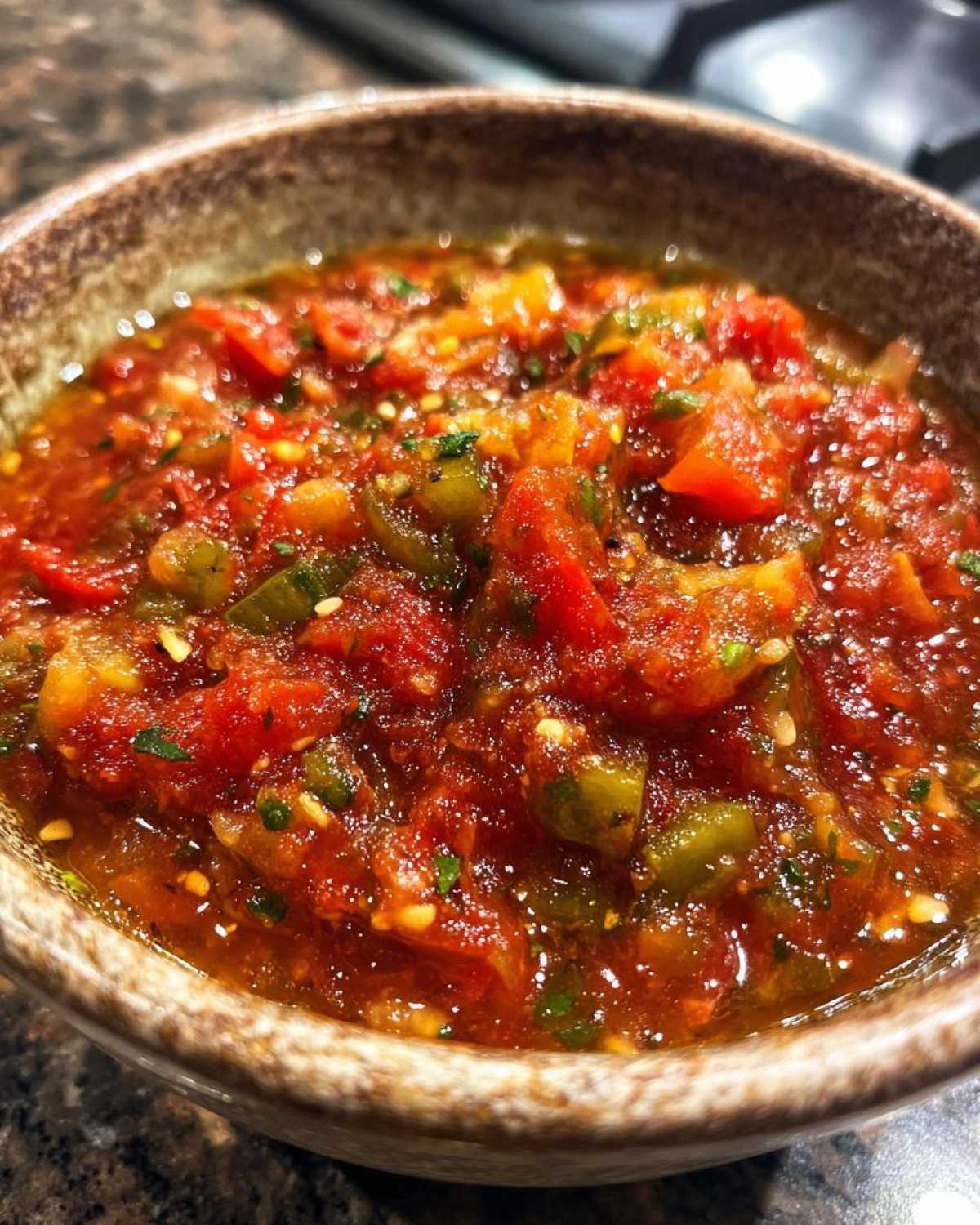 Fire-Roasted Salsa (Canning Recipe) - detail 1