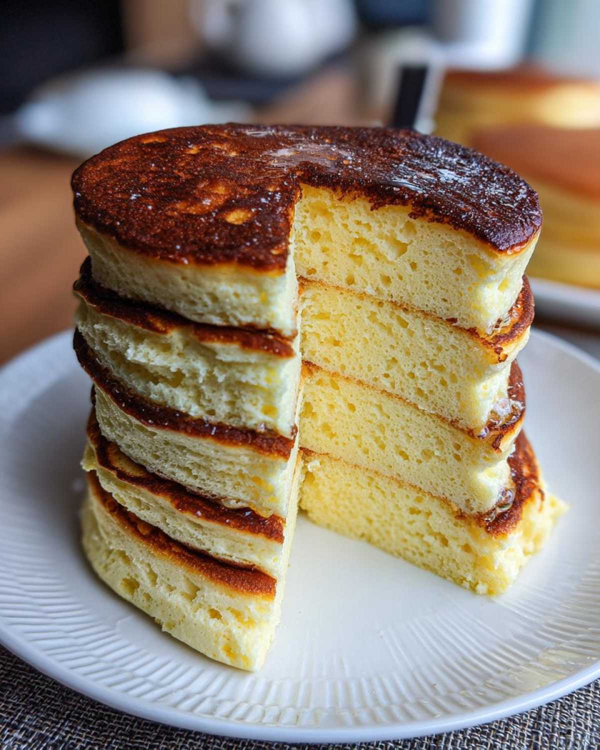 Fluffy Japanese Soufflé Pancakes at Home - detail 4