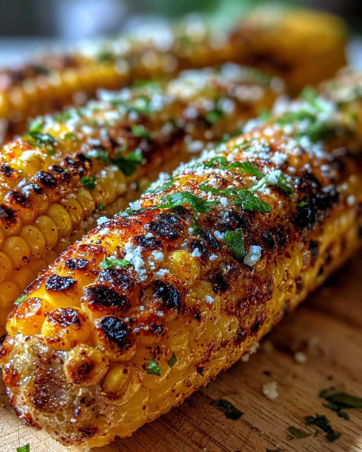 Grilled elote - detail 4