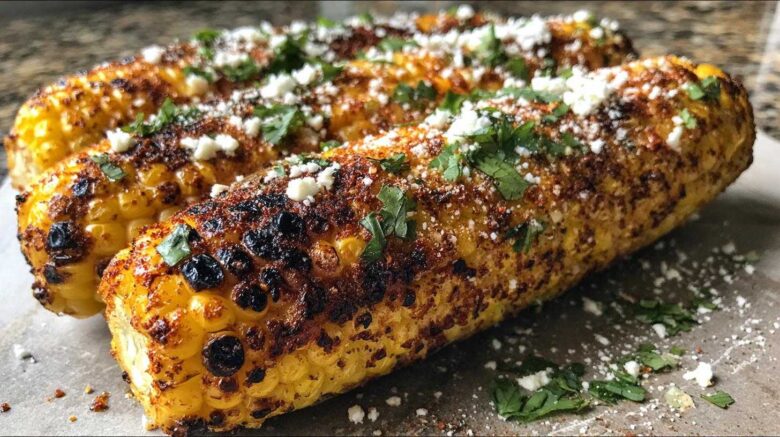 Grilled elote