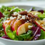 Harvest Apple Pecan Salad with Maple Vinaigrette