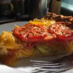 Heirloom Tomato Pie with Cheddar Crust