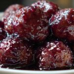 Homemade Grape Jelly Meatballs (Party Classic)