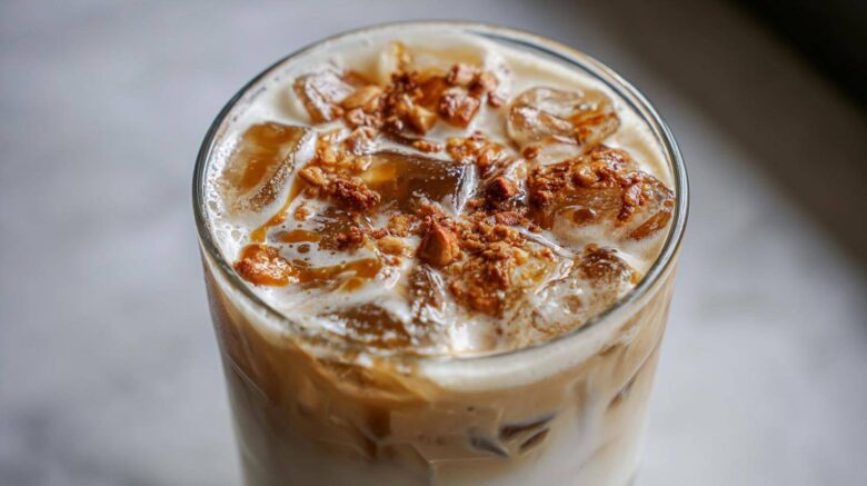 Iced Apple Crisp Oatmilk Latte (Copycat Recipe)
