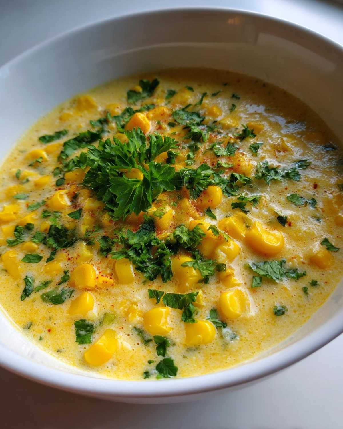 Instant Pot Creamy Corn Chowder - detail 3