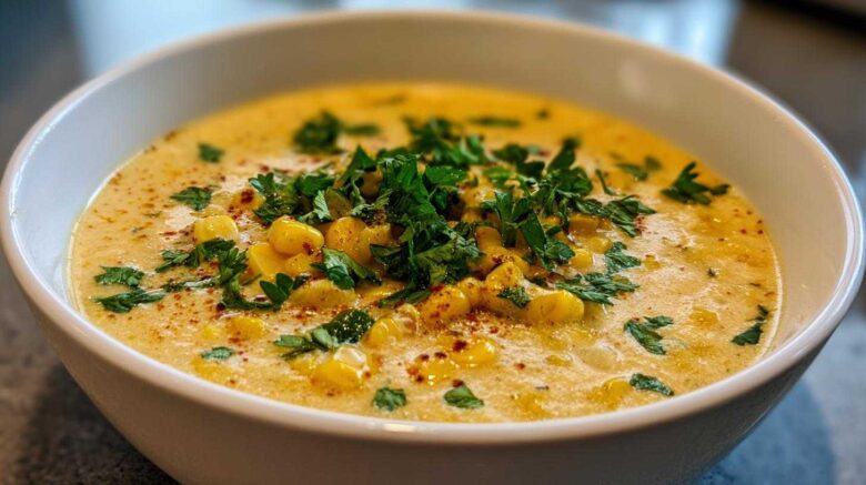 Instant Pot Creamy Corn Chowder