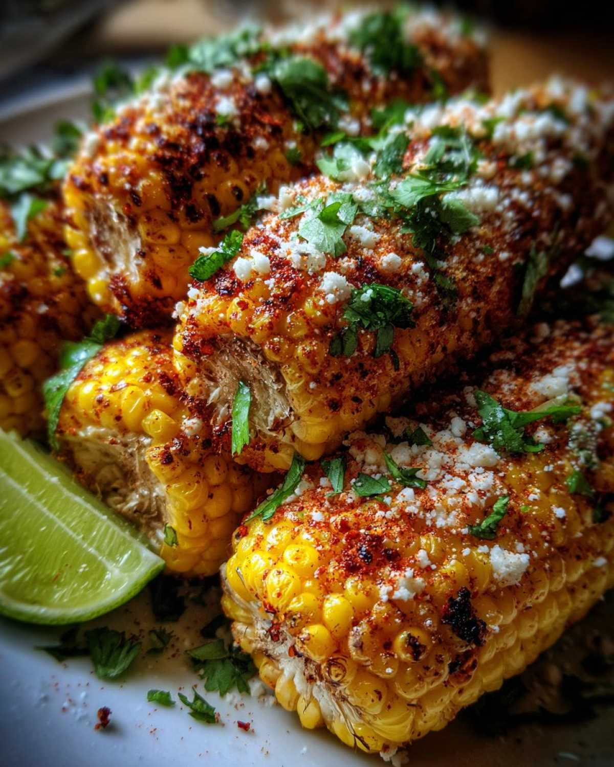 Instant Pot Mexican street corn - detail 1