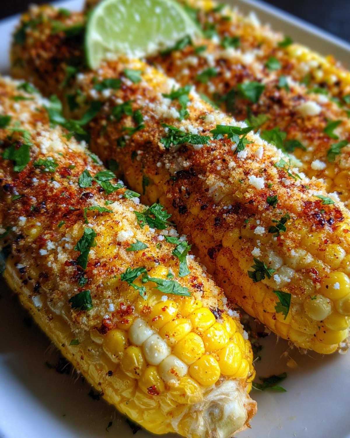 Instant Pot Mexican street corn - detail 3