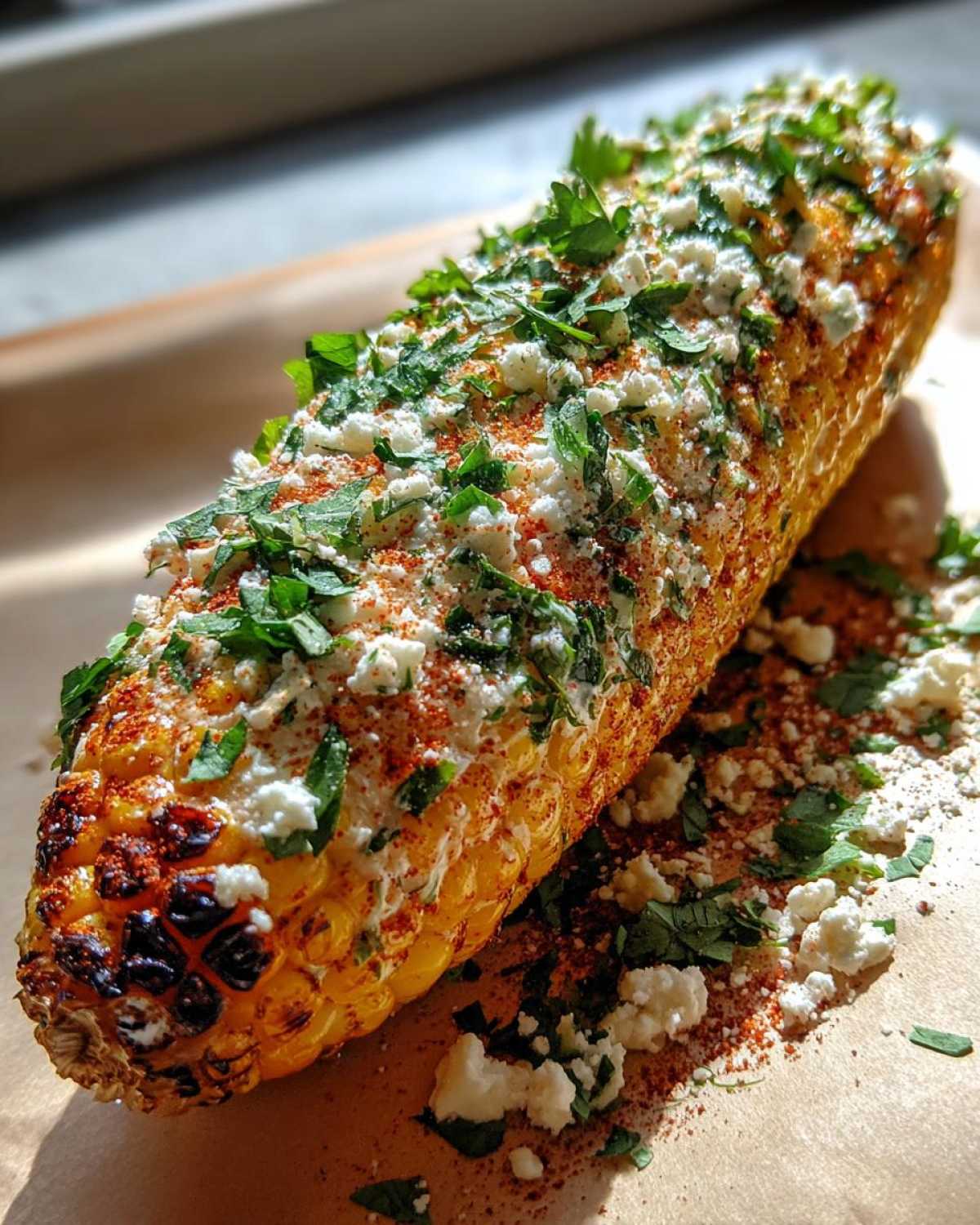 Mexican street corn - detail 2