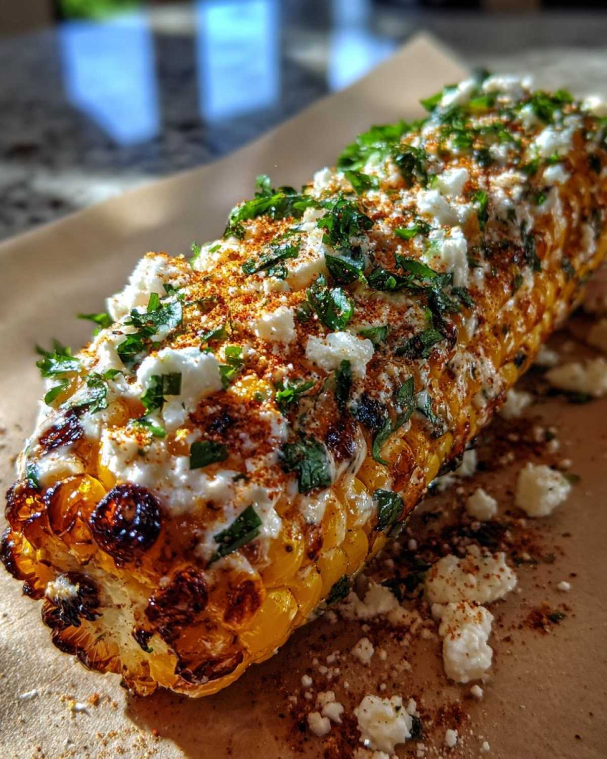 Mexican street corn - detail 4