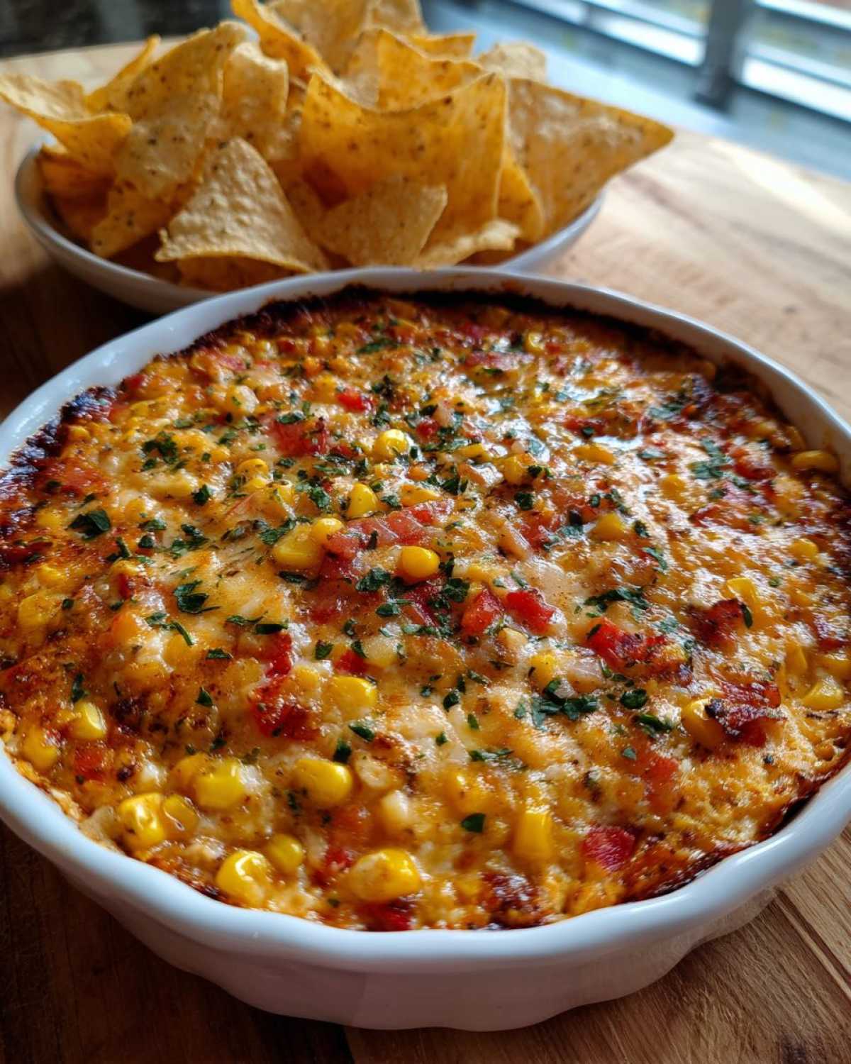 Mexican street corn dip - detail 2