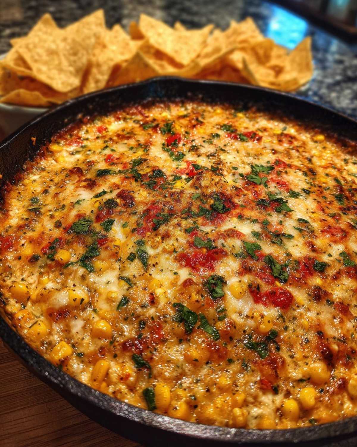 Mexican street corn dip - detail 4