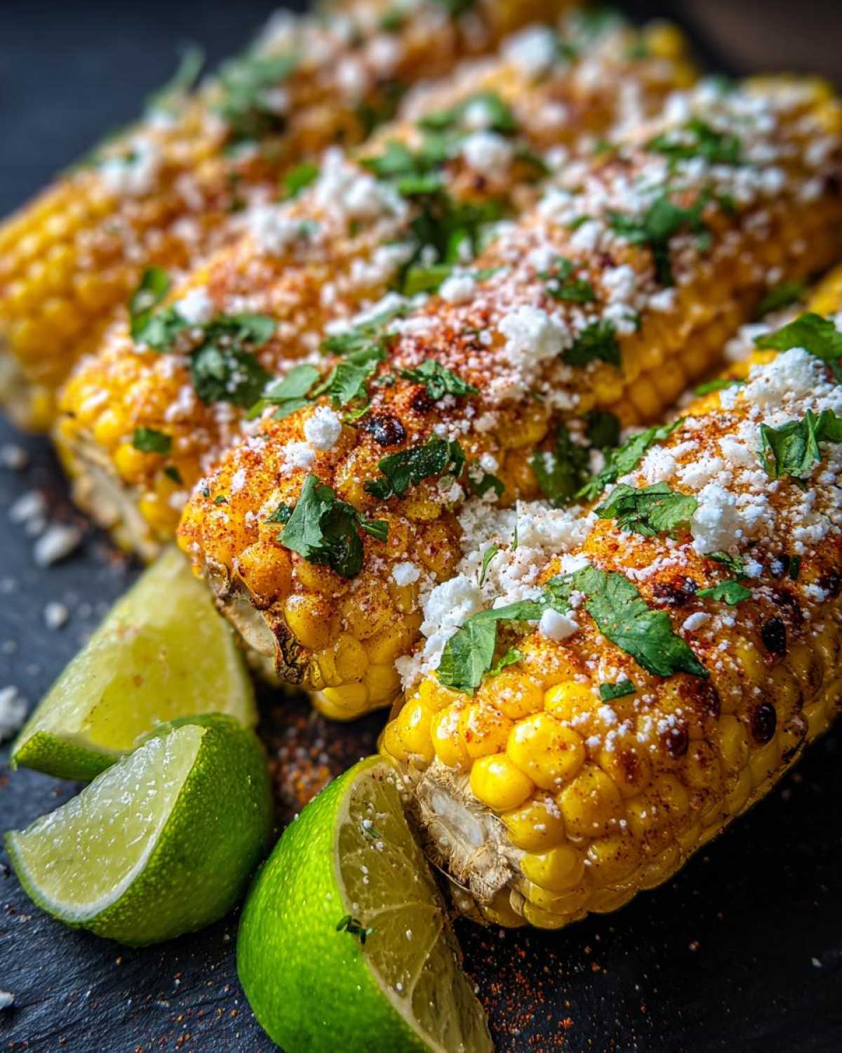 Mexican street corn garnish - detail 4