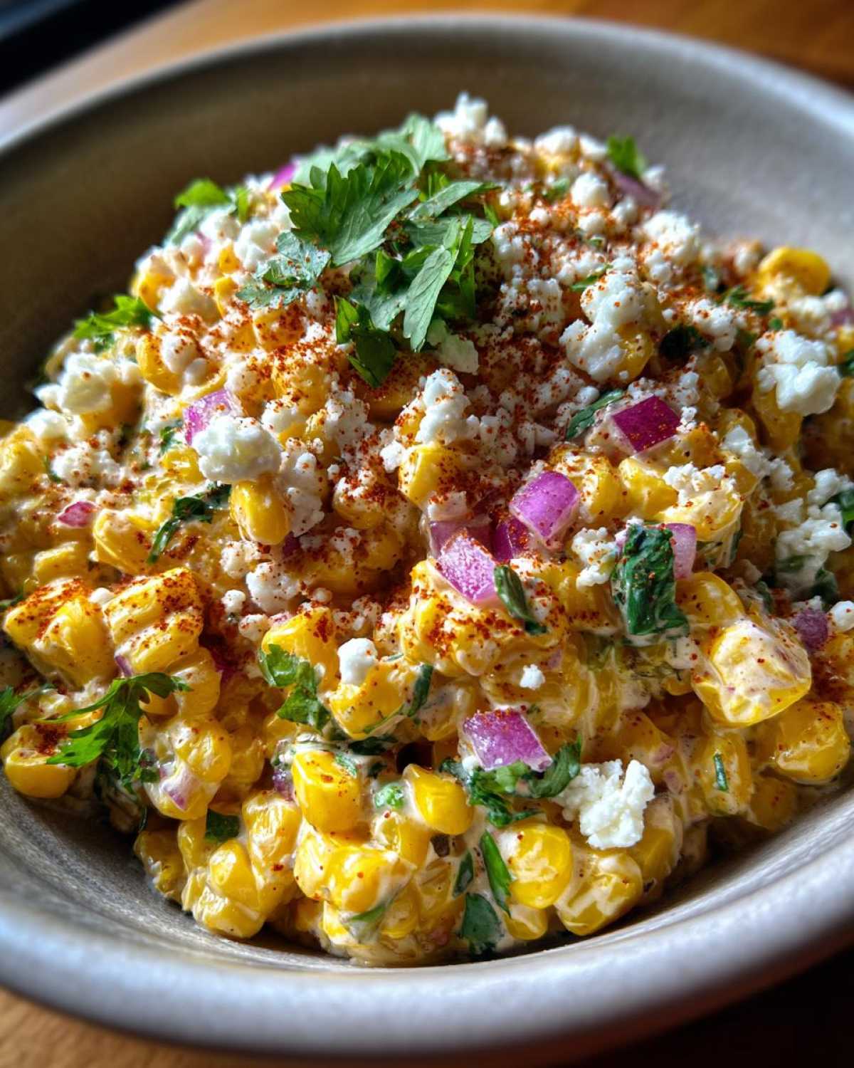 Mexican street corn salad - detail 1