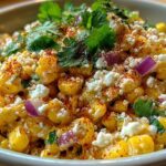 Mexican street corn salad